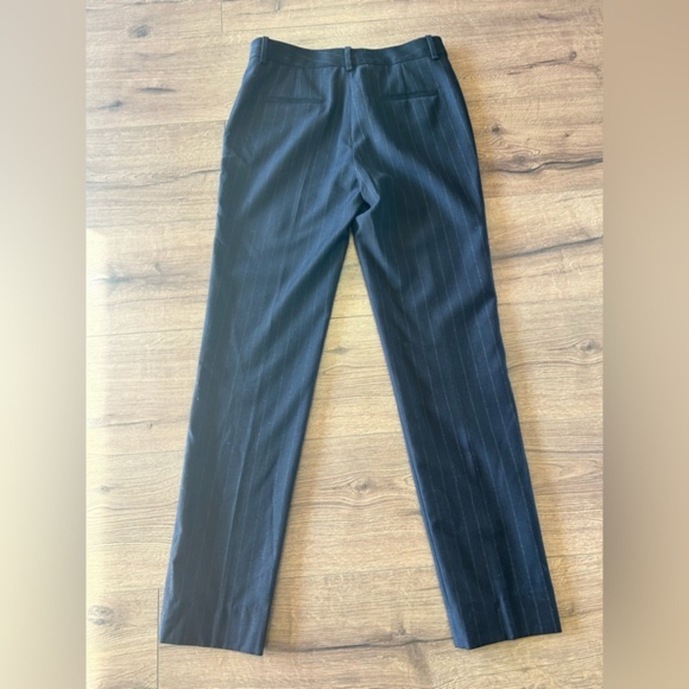 MASSIMO DUTTI WOMEN STRIPED DRESS PANTS ITALIAN FABRIC IN - Picture 4 of 9